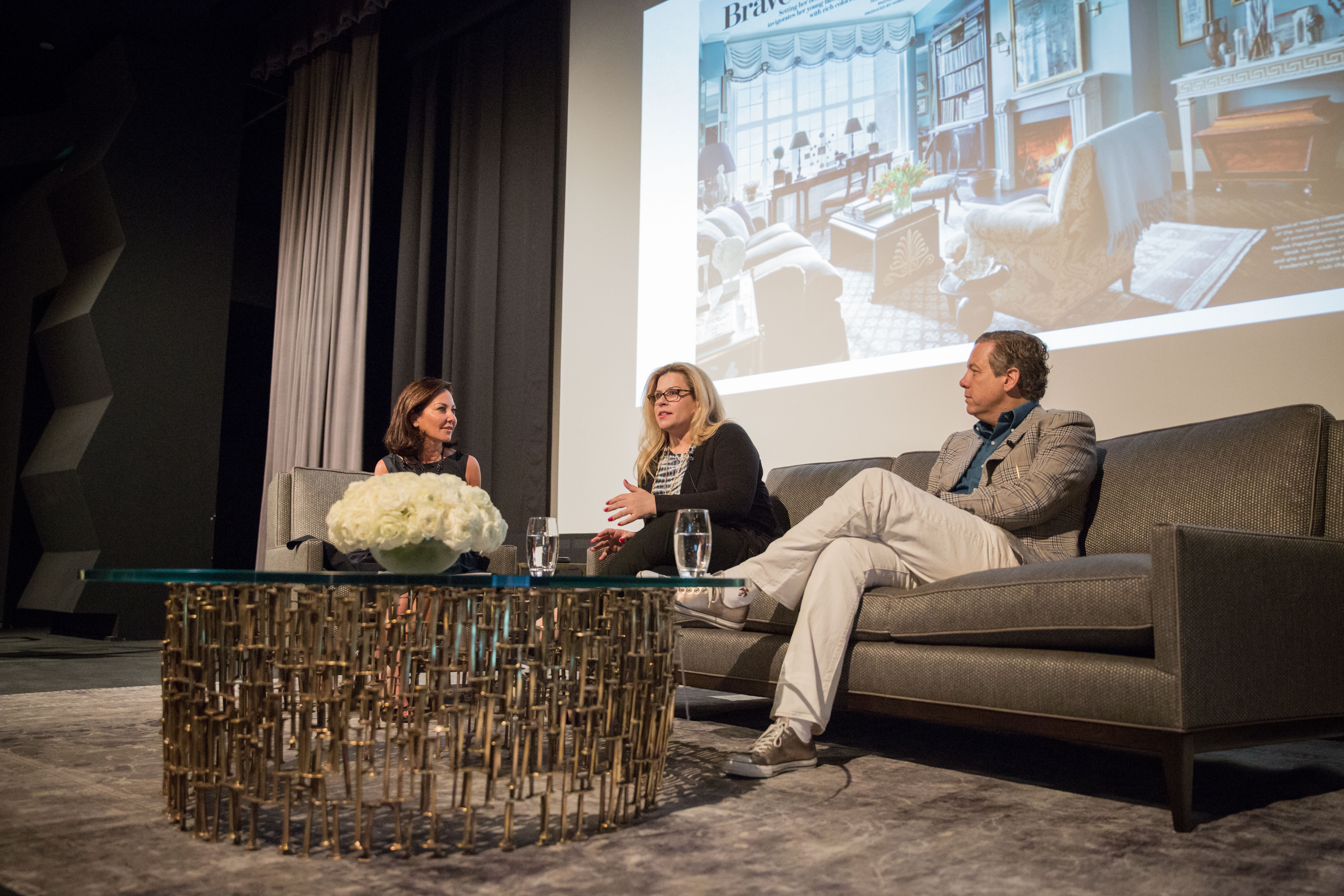 Keynote Speaker with Architectural Digest's Editor in Cheif- Margaret Russell, interior designers Alexa Hampton and Michael S. Smith
