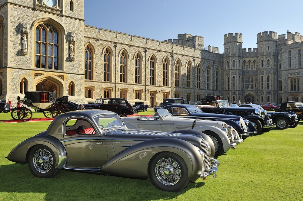 Concours of Elegance at Windsor Castle in London, England