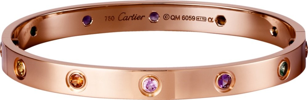 Cartier 18k gold love bracelet