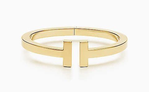 Tiffany & Co. Gold T Square Bracelet