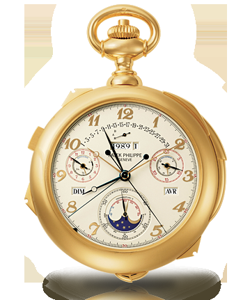 Patek Philippe Calibre 89 gold pocket watch