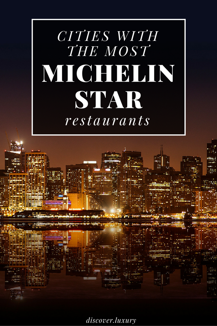 Cities With the Most Michelin-Star Restaurants