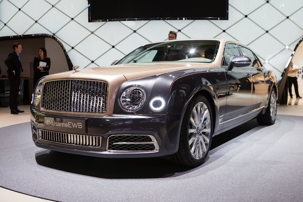 Bentley Mulsanne EWB on display
