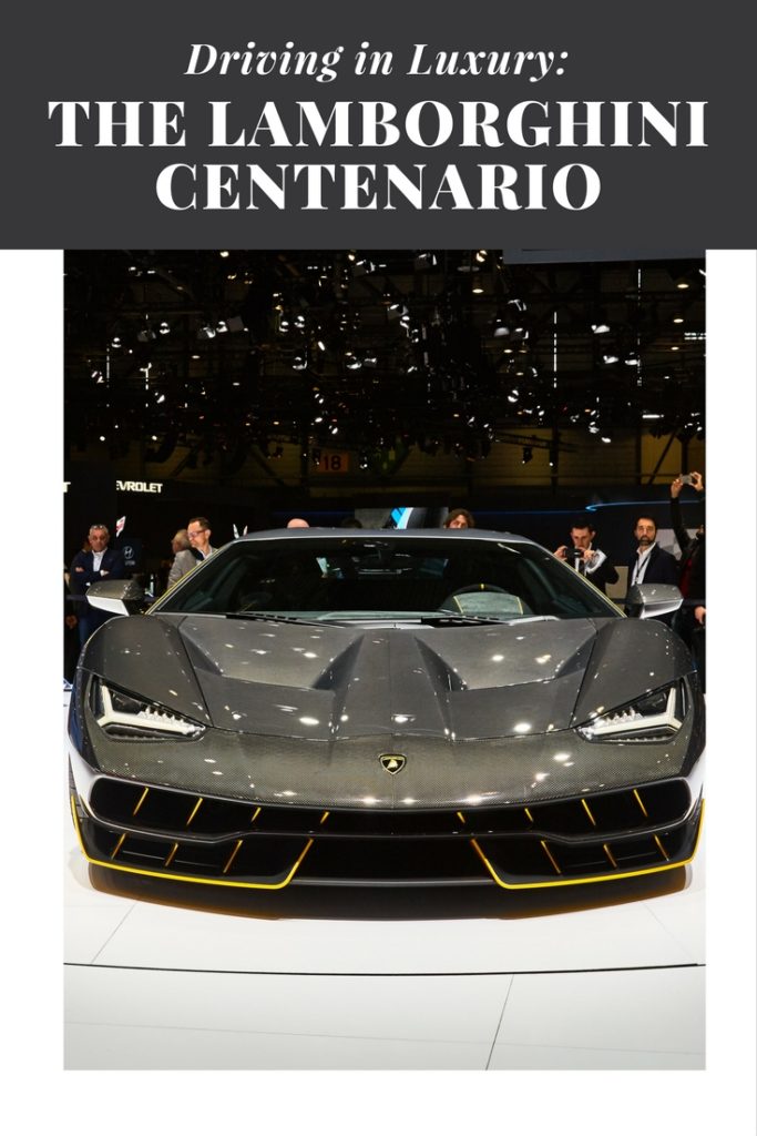 Driving in Luxury:  The Lamborghini Centenario