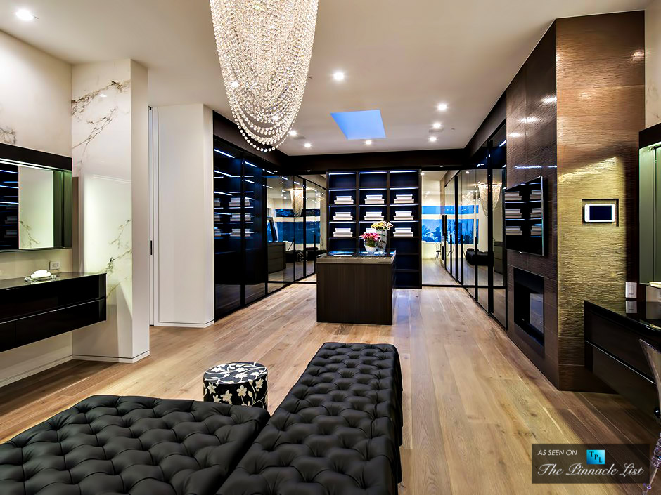 For those who enjoy the ultimate in luxury, a closet is more than just storage space.  A luxury closet is your own personal showroom, a place to organize and display one's collection of designer bags, shoes, and apparel.  