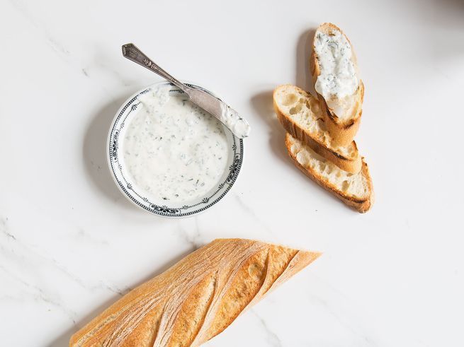 Fromage Blanc Cheese Spread (Cervelle de Canut) Recipe French Cuisine