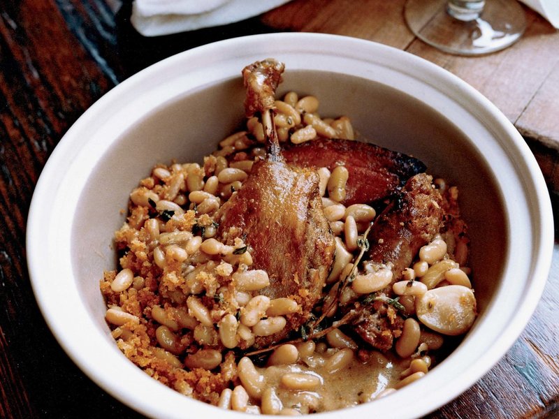 Cassoulet with Duck Confit Recipe French cuisine