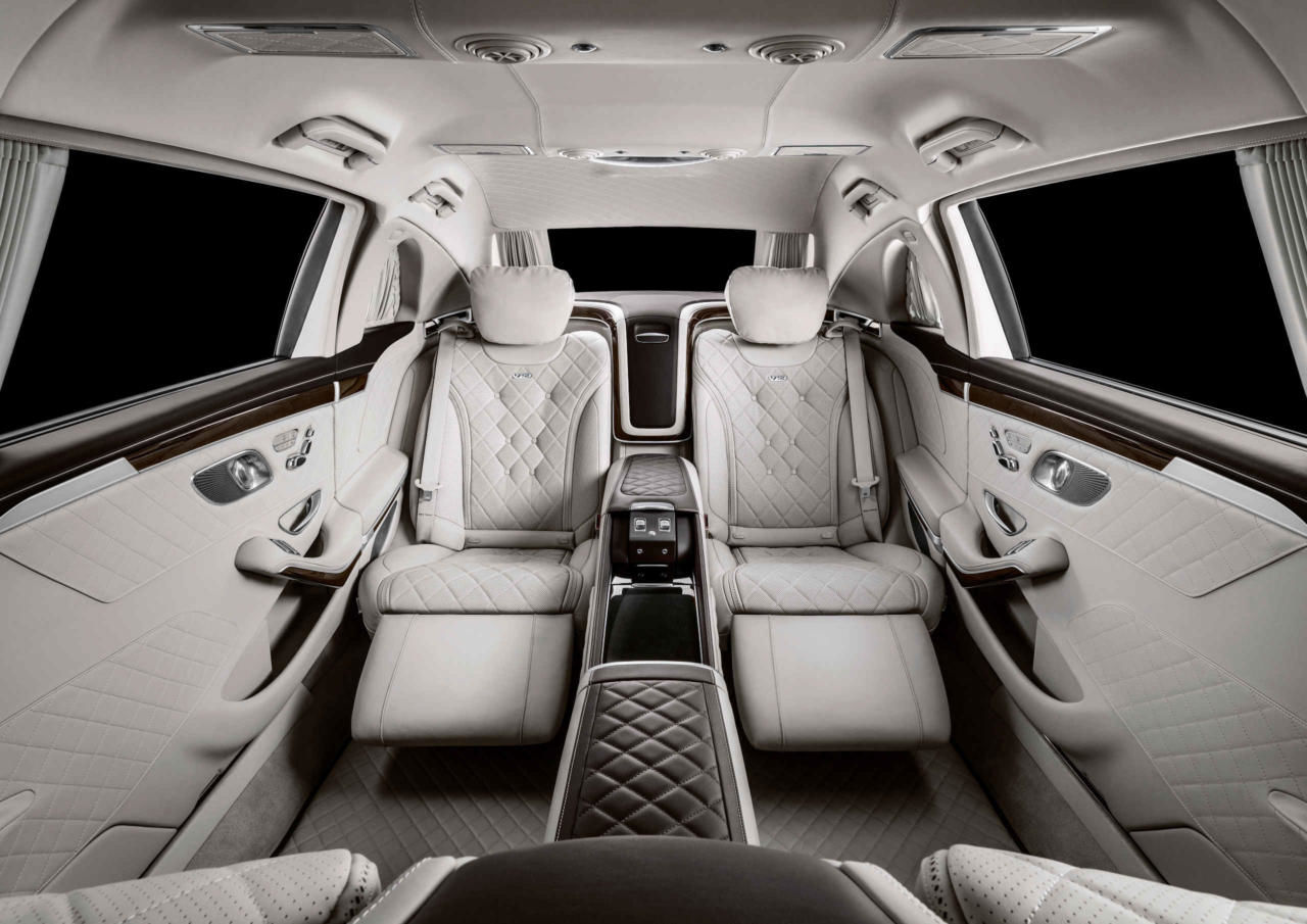 Arriving In Style in The Mercedes-Maybach S650 Pullman