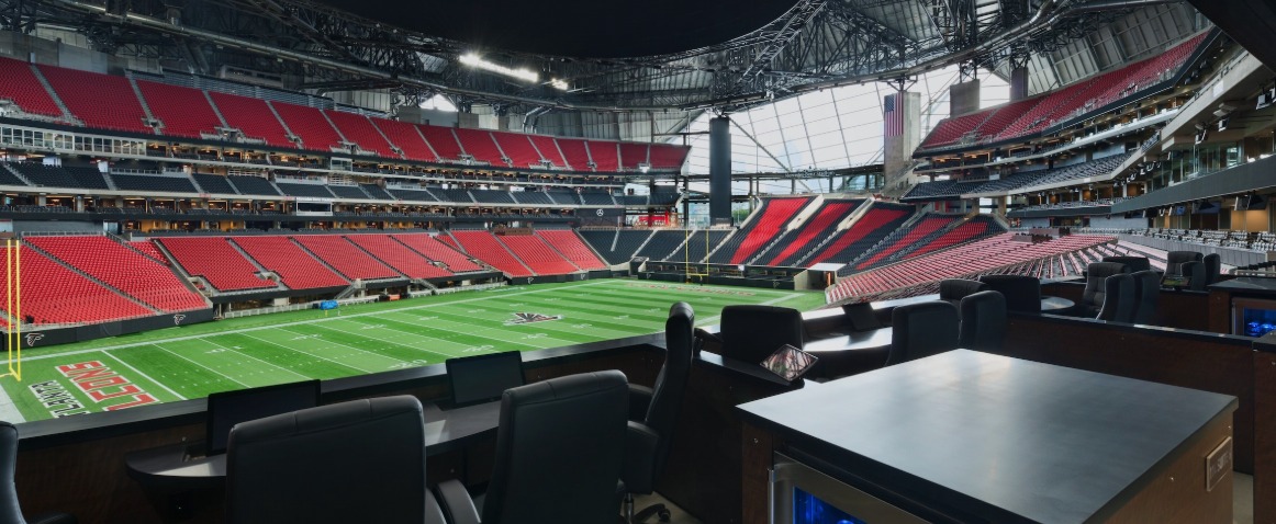 Premium Super Bowl LIII Seating: Atlanta The Best Seat in the House: Premium Views at These 5 NFL Stadiums