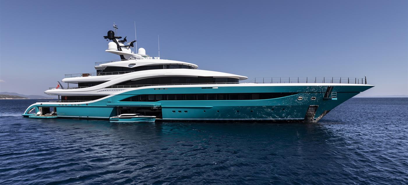GO builder Turquoise Yacht The Monaco Yacht Show