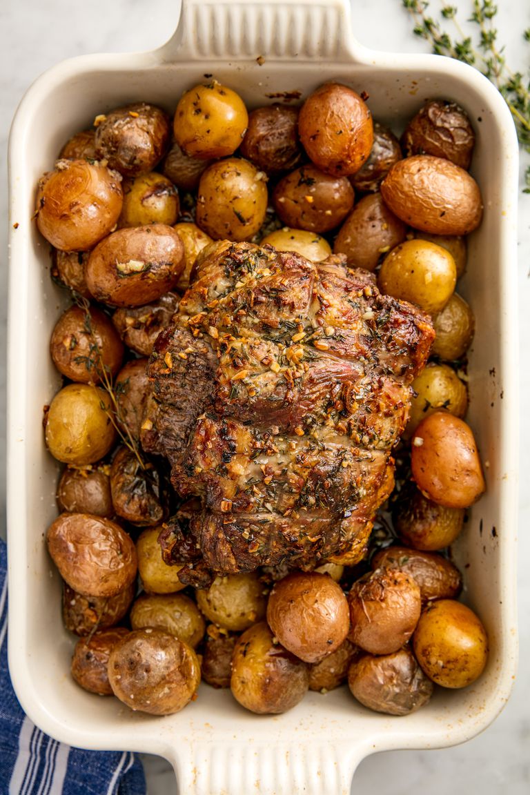Roast Lamb Christmas Dinner Menu