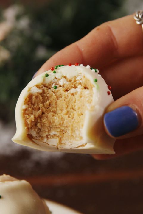 Peanut Butter Snowballs Find ideas for incredible Christmas desserts that look as good as they taste.