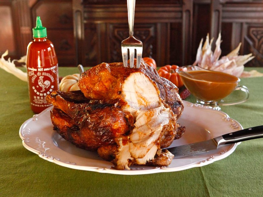 Deep Fried Sriracha Turkey Thanksgiving Menu: Over the Top Ideas for Your Feast