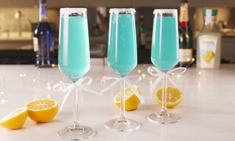 Tiffany Mimosas New Year's Drinks for the Home Mixologist
