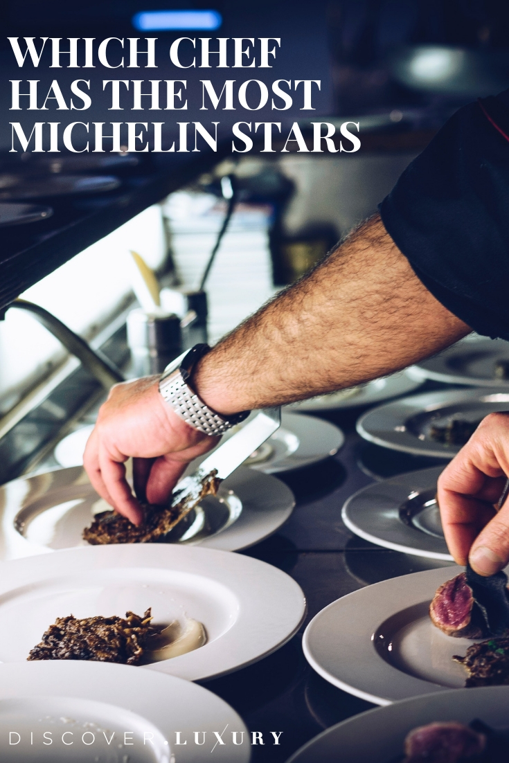 Which Chef has the Most Michelin Stars?