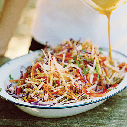 Jicama Slaw Gourmet Recipes for Your Glamping Adventure