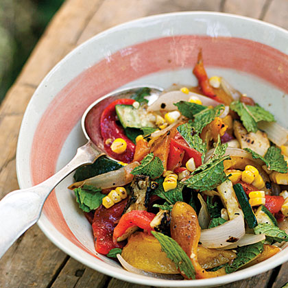Fire Roasted Vegetable Salad Gourmet Camping Recipes for Your Glamping Adventure