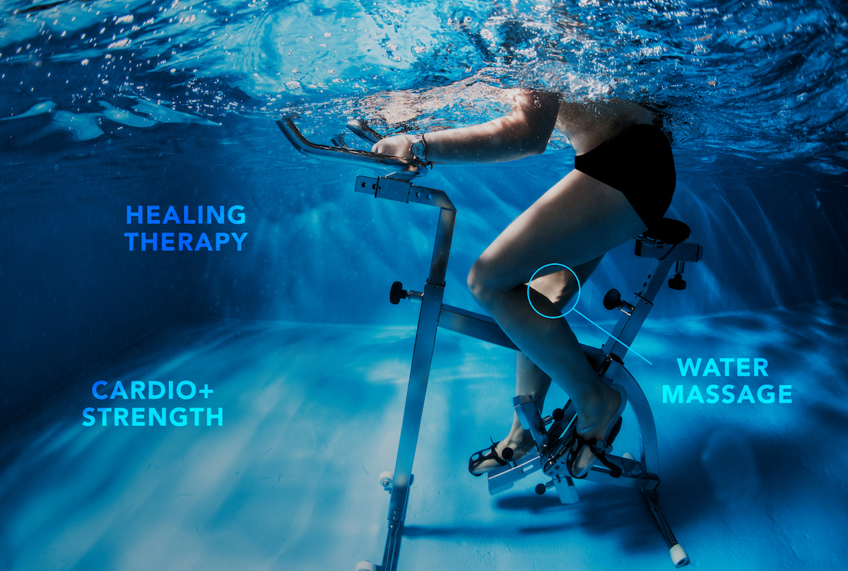Aqua Studio Underwater Cycling trending workouts to try in new york