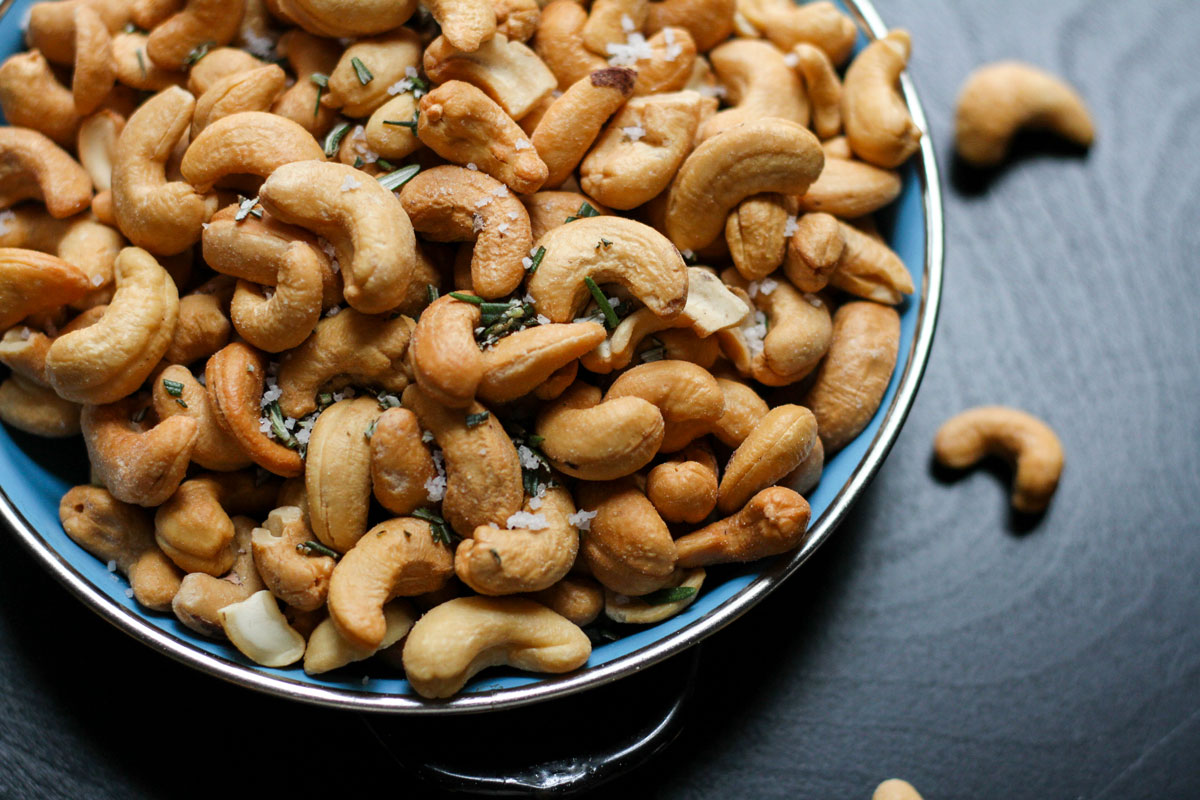 Cashews and nuts