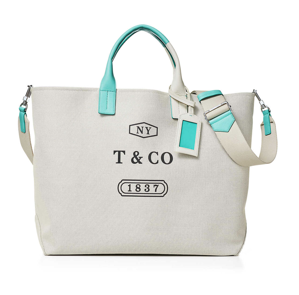 Tiffany Color Block Weekend Tote 5 Luxury Gifts for Your Love