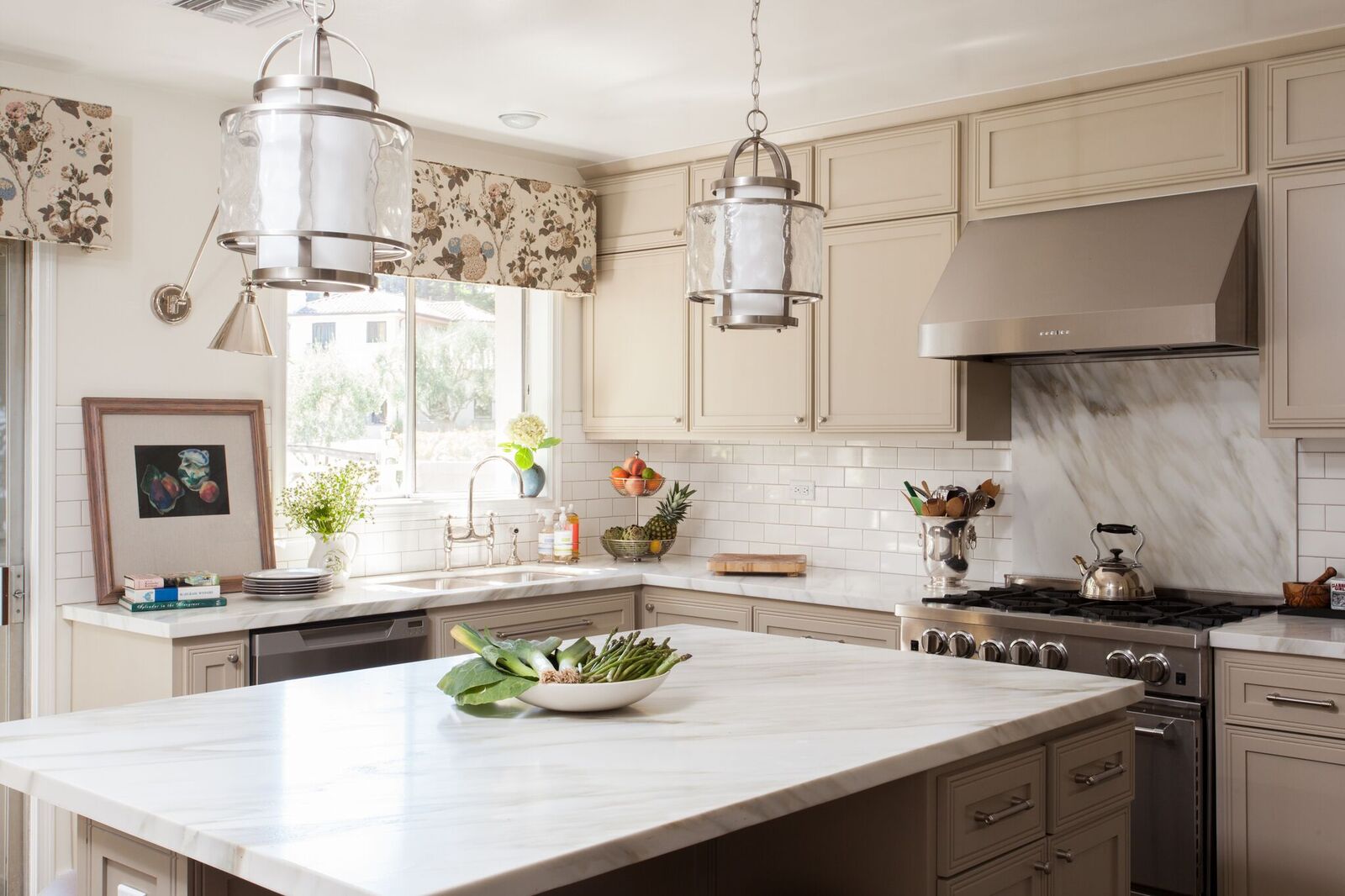 Muted neutral painted cabinets and more 2019 design trends for your home.